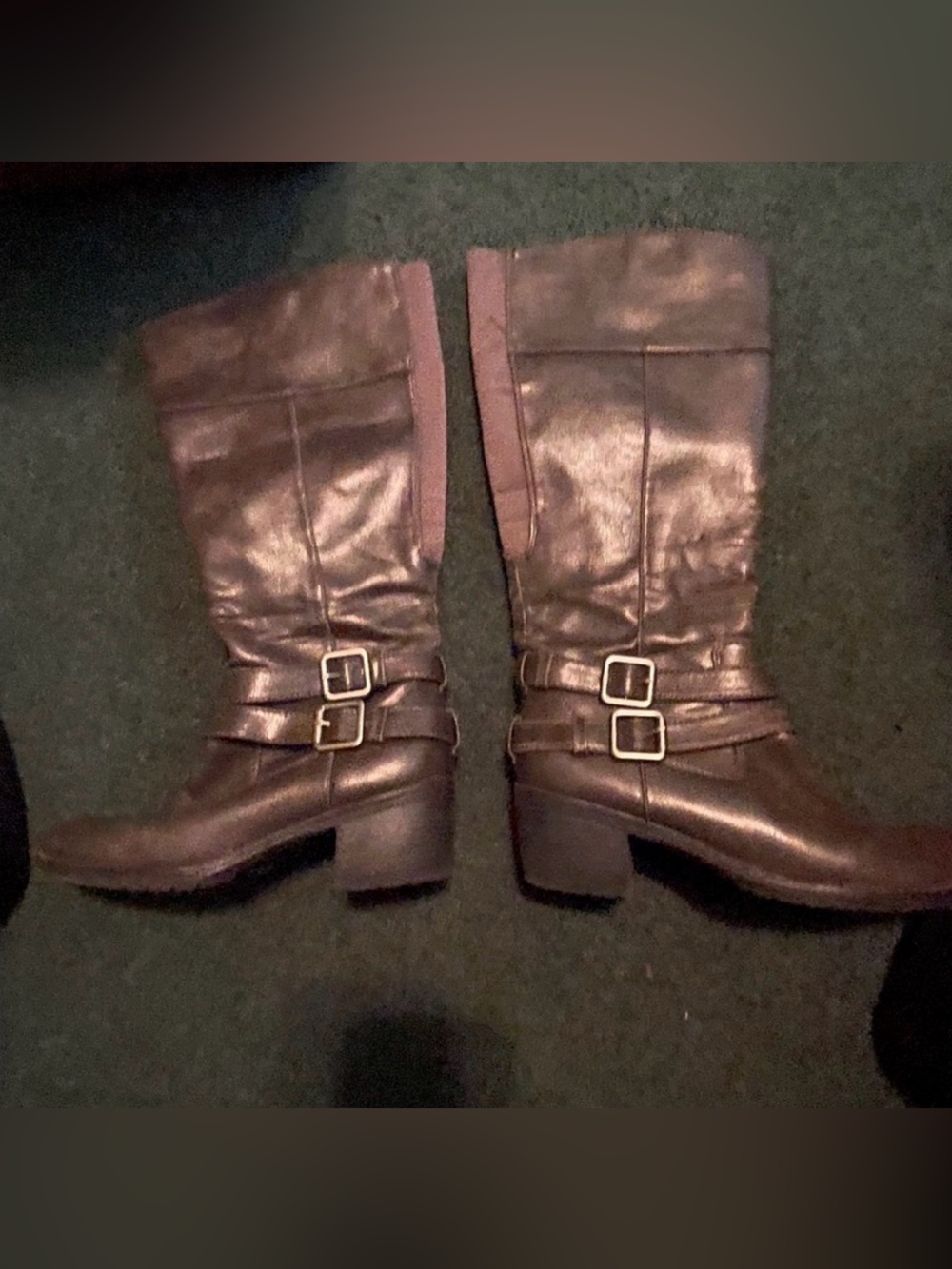 Life Stride - Black Wide Shaft Boots - Size 8